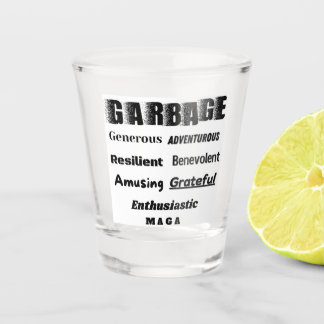 Garbage Shot glas