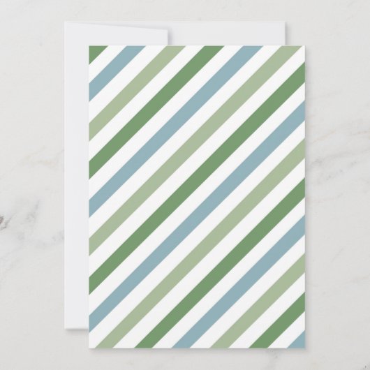 Garbage Trash Truck Birthday Invitation Kaart (Achterkant)