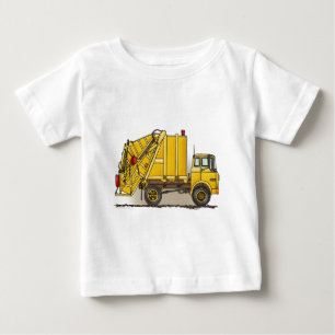 Garbage Truck 2 Construction Baby T-Shirt