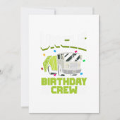 Garbage Truck Birthday Party oom Birthday Crew Kaart (Voorkant)