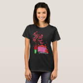 Garbage Truck Heart Tree Garbage Truck Valentine' T-shirt (Voorkant volledig)