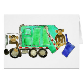 Garbage Truck Monkey
