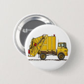 Garbage Truck Rear Loader Pins Ronde Button 5,7 Cm (Voorkant /achterkant)