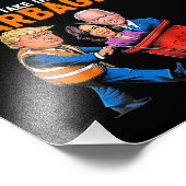 Garbage voor Trump 2024 Funny Time to Take Out Gar Foto Afdruk (Hoek)