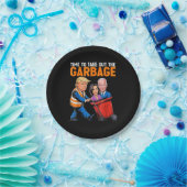 Garbage voor Trump 2024 Funny Time to Take Out Gar Papieren Bordje (Feest)