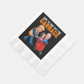 Garbage voor Trump 2024 Funny Time to Take Out Gar Servet (Hoek)