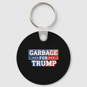 Garbage voor Trump 2024 maakt American Great opnie Sleutelhanger