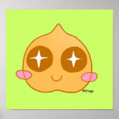 Garbanzo kawaii poster (Voorkant)