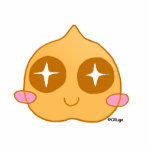 Garbanzo kawaii staand fotobeeldje<br><div class="desc">Garbanzo kawaii</div>