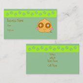 Garbanzo kawaii visitekaartje (Voorkant / Achterkant)