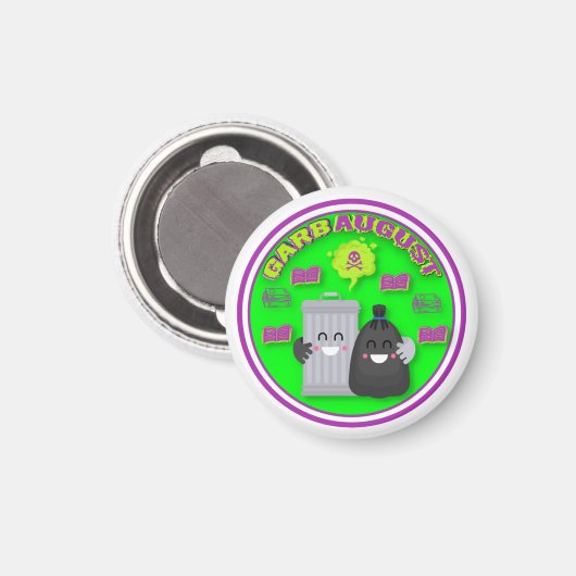 GarbAugust Magnet (Voorkant / Achterkant)
