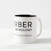 Garber Metrology Tweekleurige Koffiemok (Voorkant rechts)