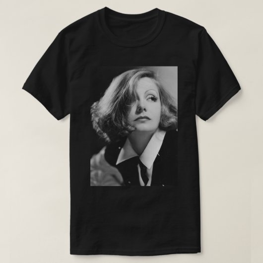 Garbo BW Poster1 T-shirt (Design voorkant)