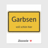 Garbsen Aufkleber Sticker Autoaufkleber (Vel)
