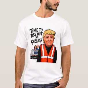 Garbyge voor Trump 2024 Grappige tijd om Garg uit T-shirt