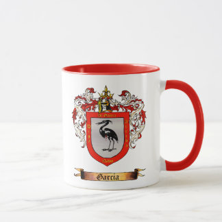 Garcia Coat of Arms - Persoonlijke voornaam Mok