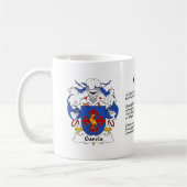 Garcia Family Crest Cup Koffiemok (Links)