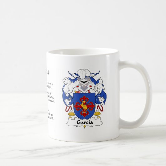 Garcia Family Crest Cup Koffiemok (Rechts)