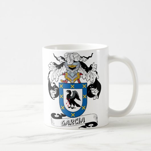 Garcia Family Crest Koffiemok (Rechts)