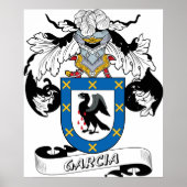Garcia Family Crest Poster (Voorkant)