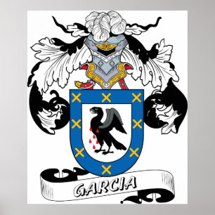 Garcia Family Crest Poster