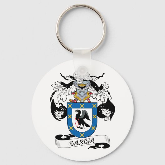 Garcia Family Crest Sleutelhanger (Voorkant)