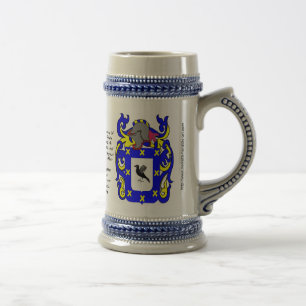 Garcia Family Crest Stein Bierpul