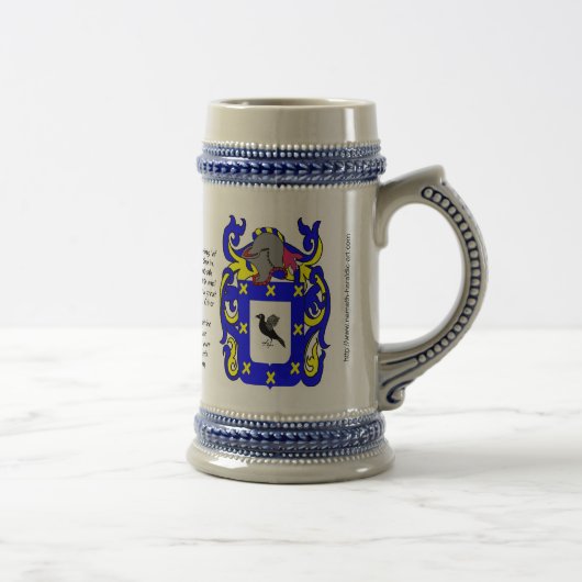 Garcia Family Crest Stein Bierpul (Rechts)