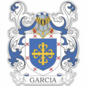 Garcia Family Crest Sticker (Voorkant)