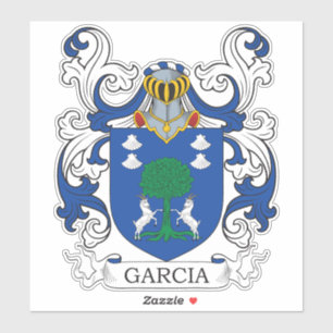 Garcia Family Crest Sticker
