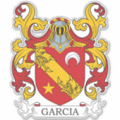 Garcia Family Crest Sticker (Voorkant)