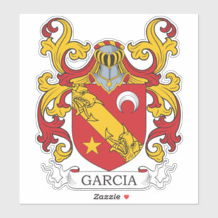 Garcia Family Crest Sticker