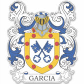 Garcia Family Crest Sticker (Voorkant)