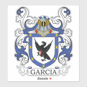 Garcia Family Crest Sticker