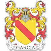 Garcia Family Crest Sticker (Voorkant)