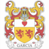 Garcia Family Crest Sticker (Voorkant)