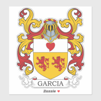 Garcia Family Crest Sticker