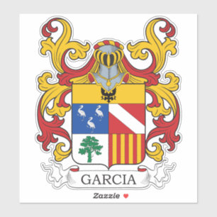 Garcia Family Crest Sticker