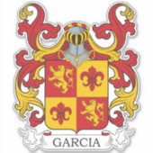 Garcia Family Crest Sticker (Voorkant)