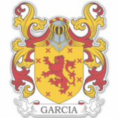 Garcia Family Crest Sticker (Voorkant)