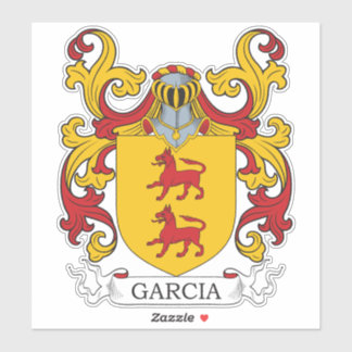 Garcia Family Crest Sticker