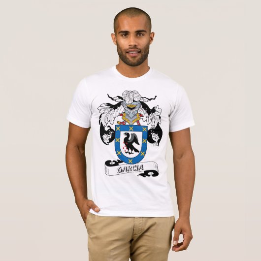 Garcia Family Crest T-shirt (Voorkant volledig)