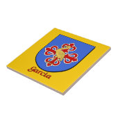 Garcia Family Shield Decoratieve Tegel Tegeltje (Zijkant)