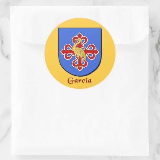 Garcia Family Shield Stickers (Tas)