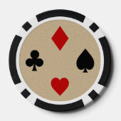 Garcia Heraldic Arms Poker Chips (Achterkant)