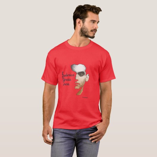 García Lorca T-shirt (Voorkant volledig)