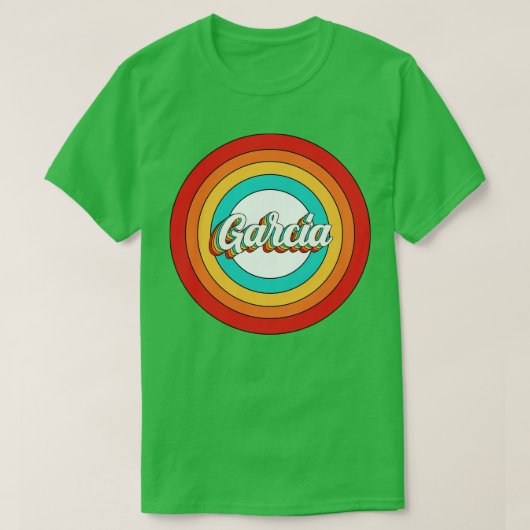Garcia Naam Shirt Garcia Circle (Design voorkant)