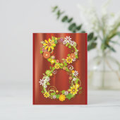 Garcya.us_8m#2 (2) Internationale Vrouwendag veroo Briefkaart (Staand voorkant)