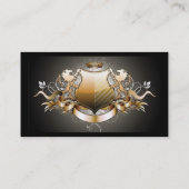 Garcya.us_Heraldic_3, naam, adres 1, adres ... Visitekaartje (Achterkant)