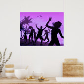 garcya.us_people_vector (6)-gewijzigde roze poster (Keuken)